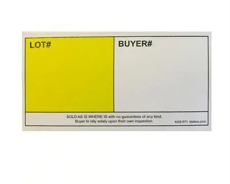 4" X 2" Indestructo Label (500/Roll) 1
