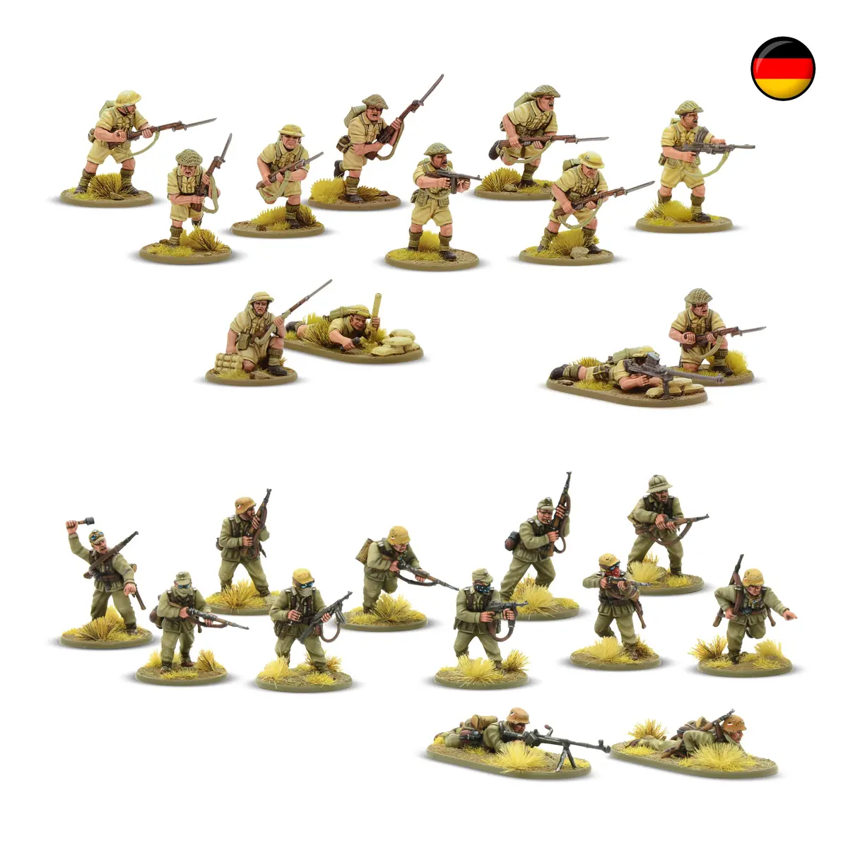 A Gentleman's War - German Language Bolt Action: Third Edition Starter Set 2