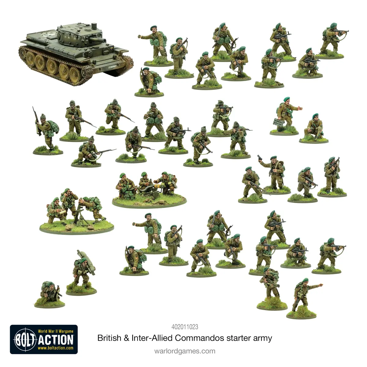 Churchill's Gangsters (British & Inter-Allied Commandos) Starter Army 1