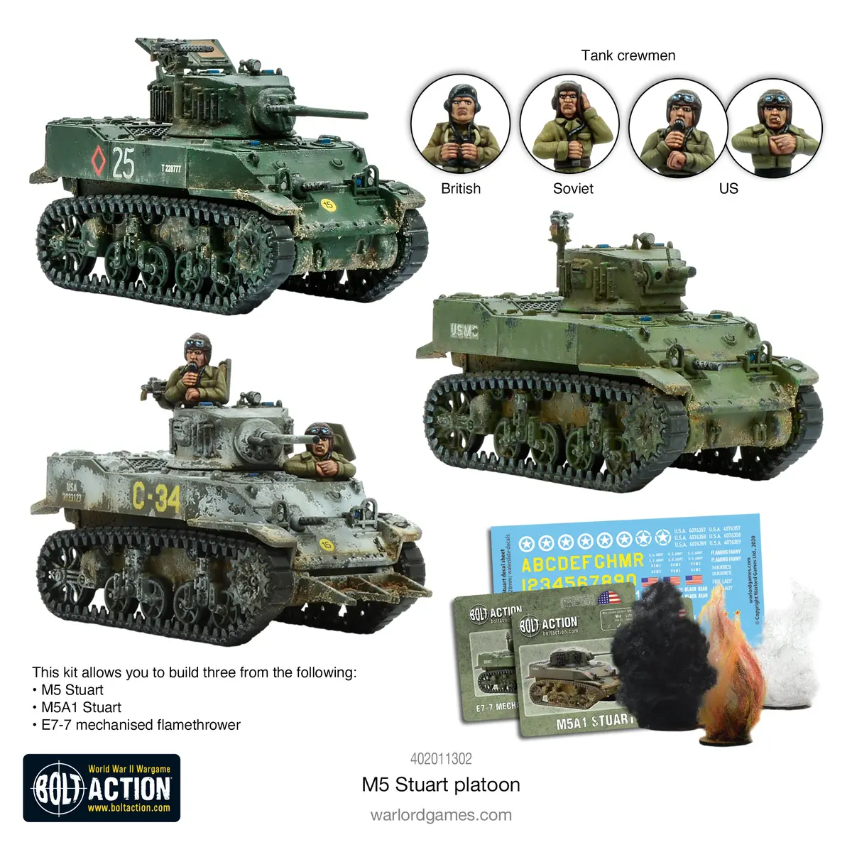 M5 Stuart Platoon 1