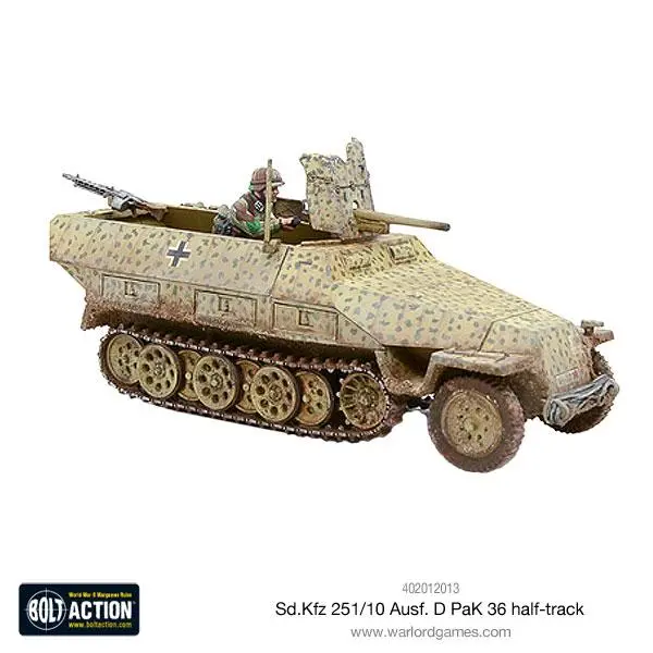 Sd.Kfz 251/10 Ausf D (37Mm Pak) Half Track 1
