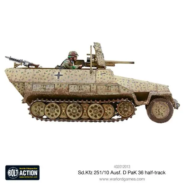 Sd.Kfz 251/10 Ausf D (37Mm Pak) Half Track 2