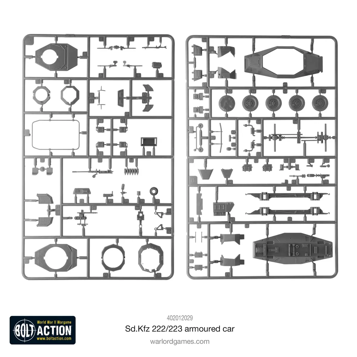 Sd.Kfz 222/223 - Frames Only 2