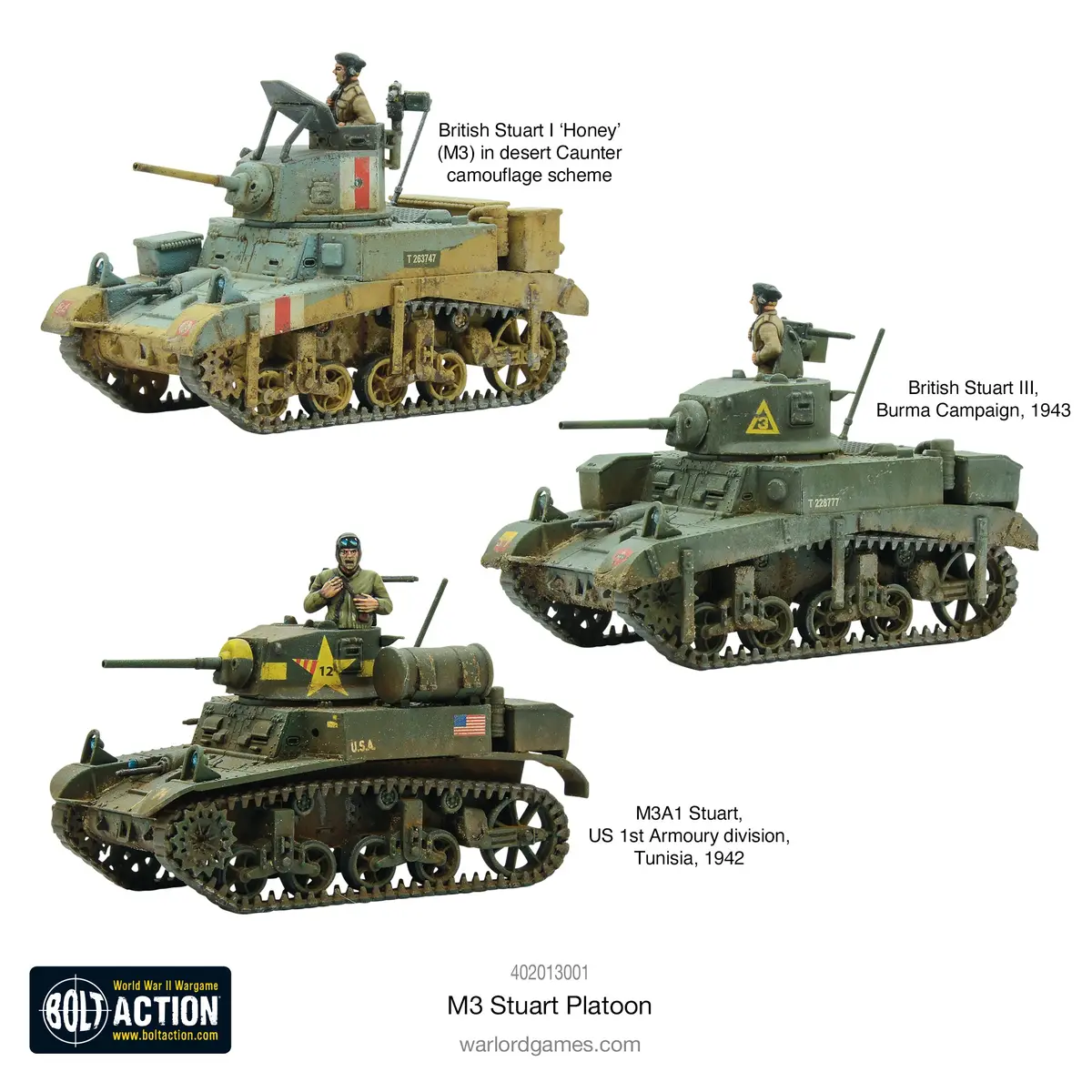 M3 Stuart Platoon 2