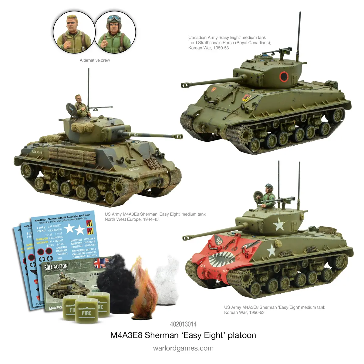 M4a3e8 Sherman Easy Eight Armoured Platoon 1