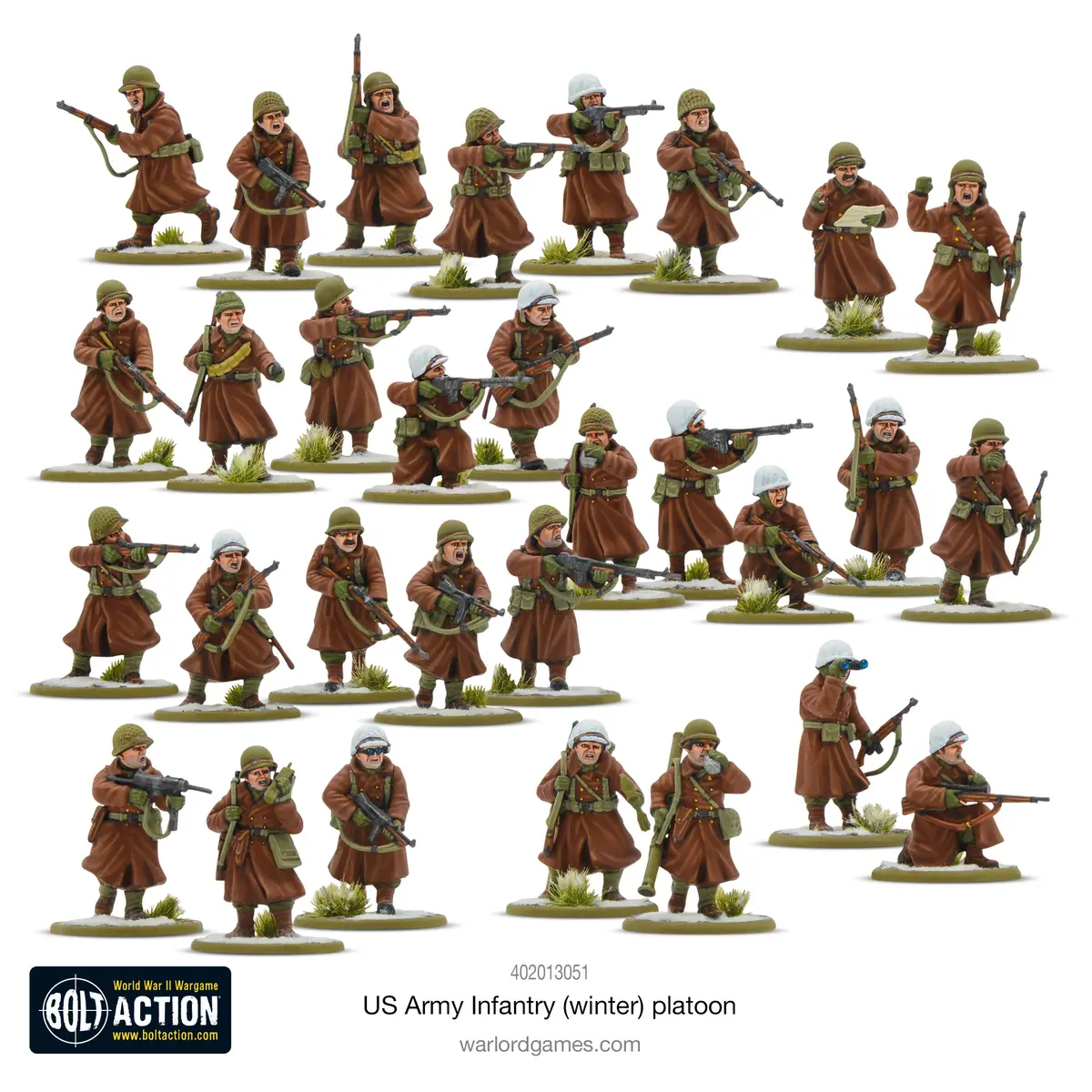 Us Army Infantry (Winter) Platoon 1