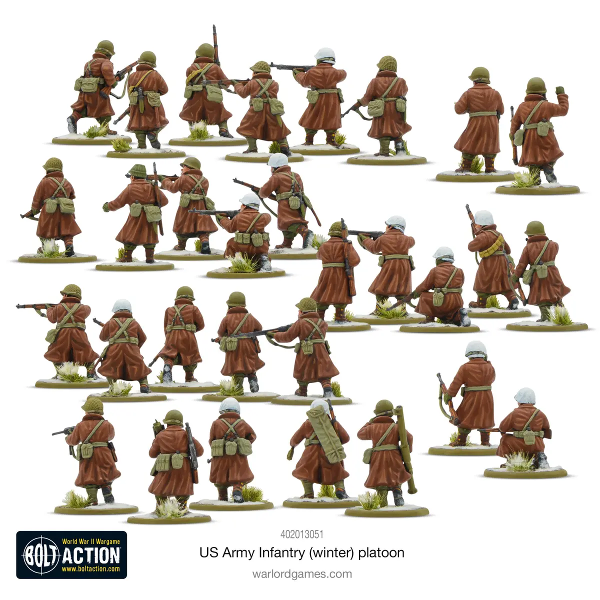Us Army Infantry (Winter) Platoon 2