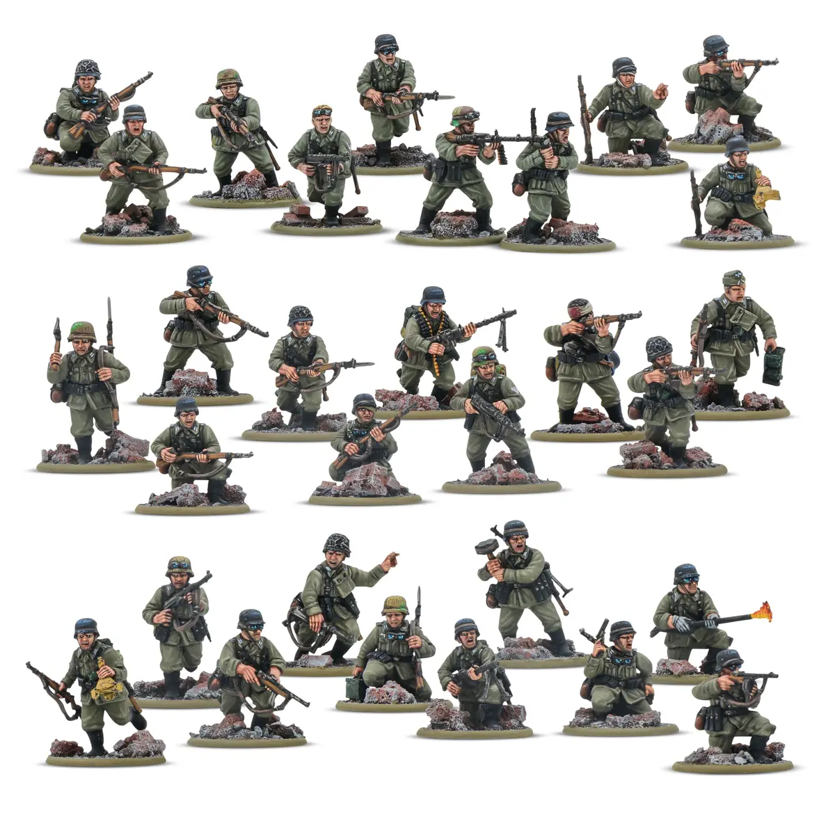 German Veteran Infantry Platoon 1