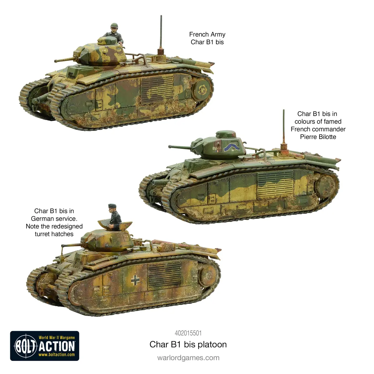 Char B1 Bis Platoon 2