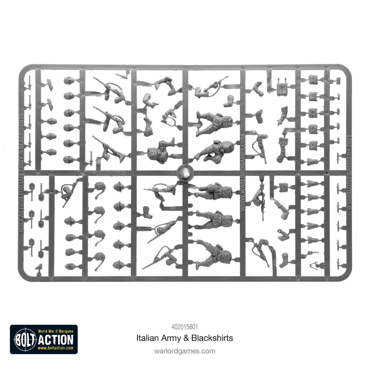 Italian Army & Blackshirts Sprue 1