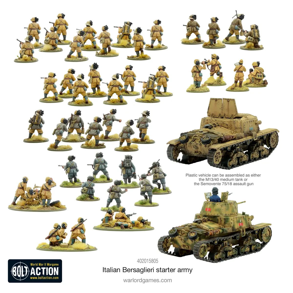 Bolt Action: Italian Bersaglieri Starter Army 2