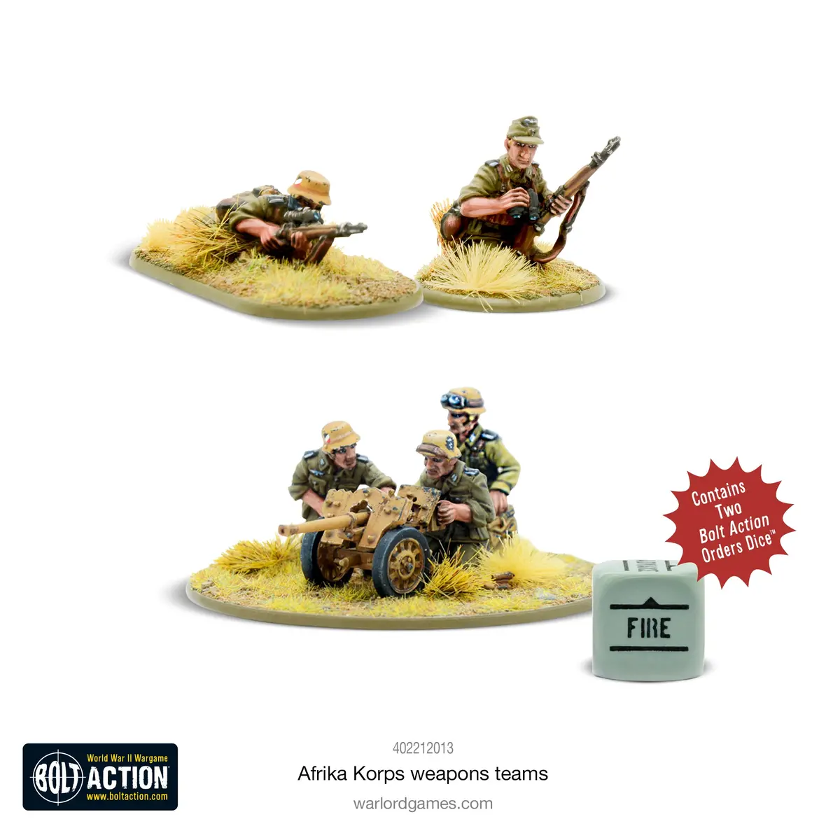 Afrika Korps Weapons Teams 1