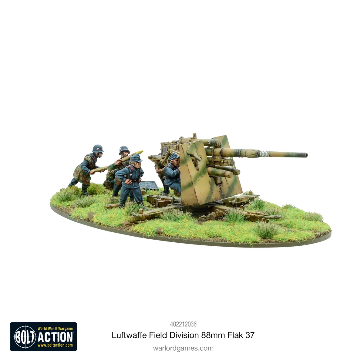 Luftwaffe Field Division 88Mm Flak 37 1