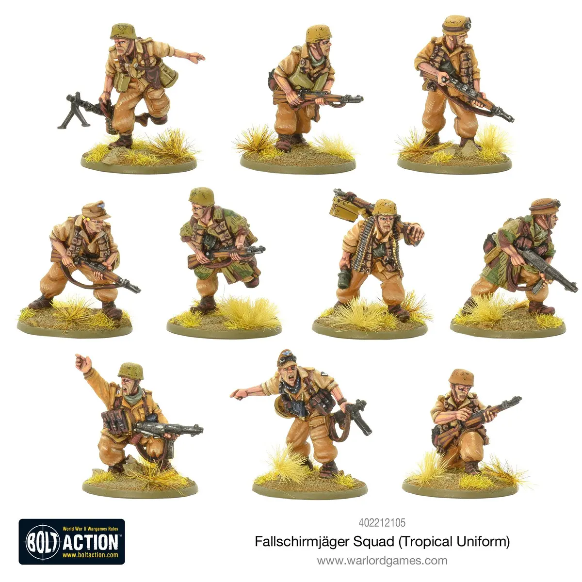 Fallschirmjager Squad (Tropical Uniform) 2