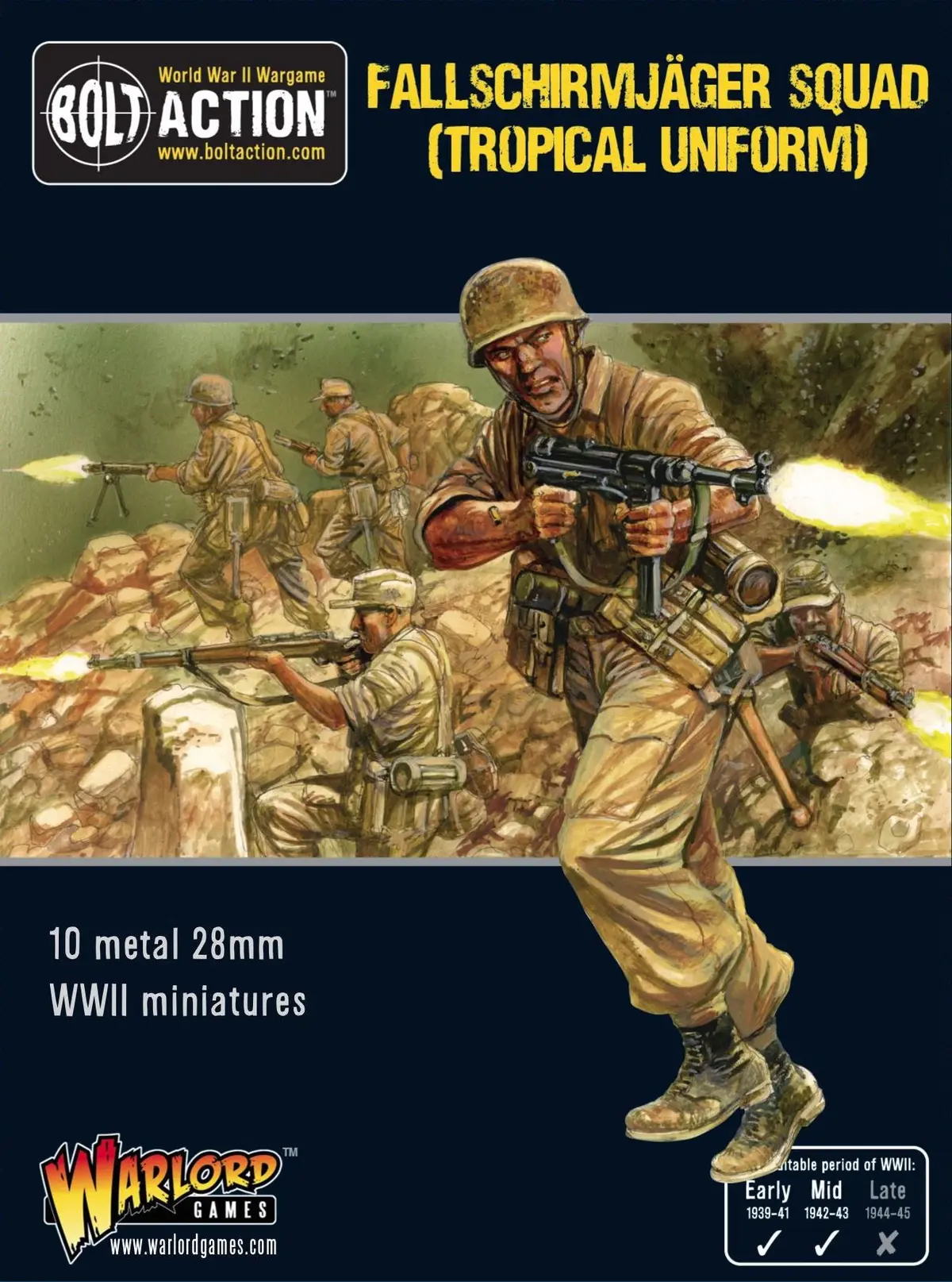 Fallschirmjager Squad (Tropical Uniform) 1