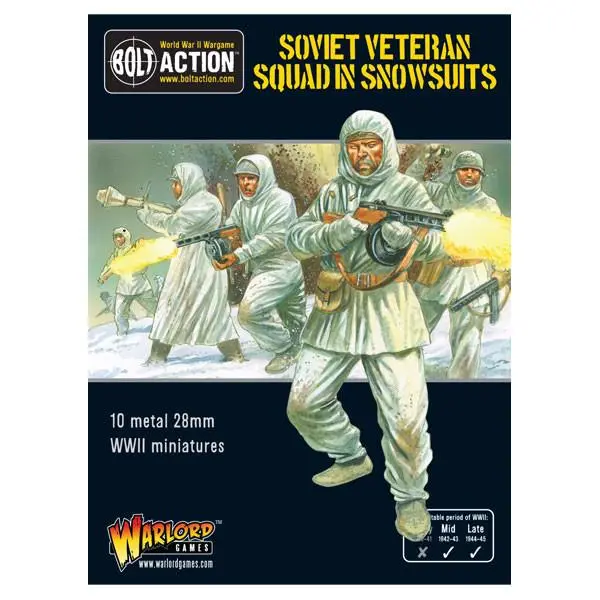 Soviet Veteran Squad In Snowsuits 1