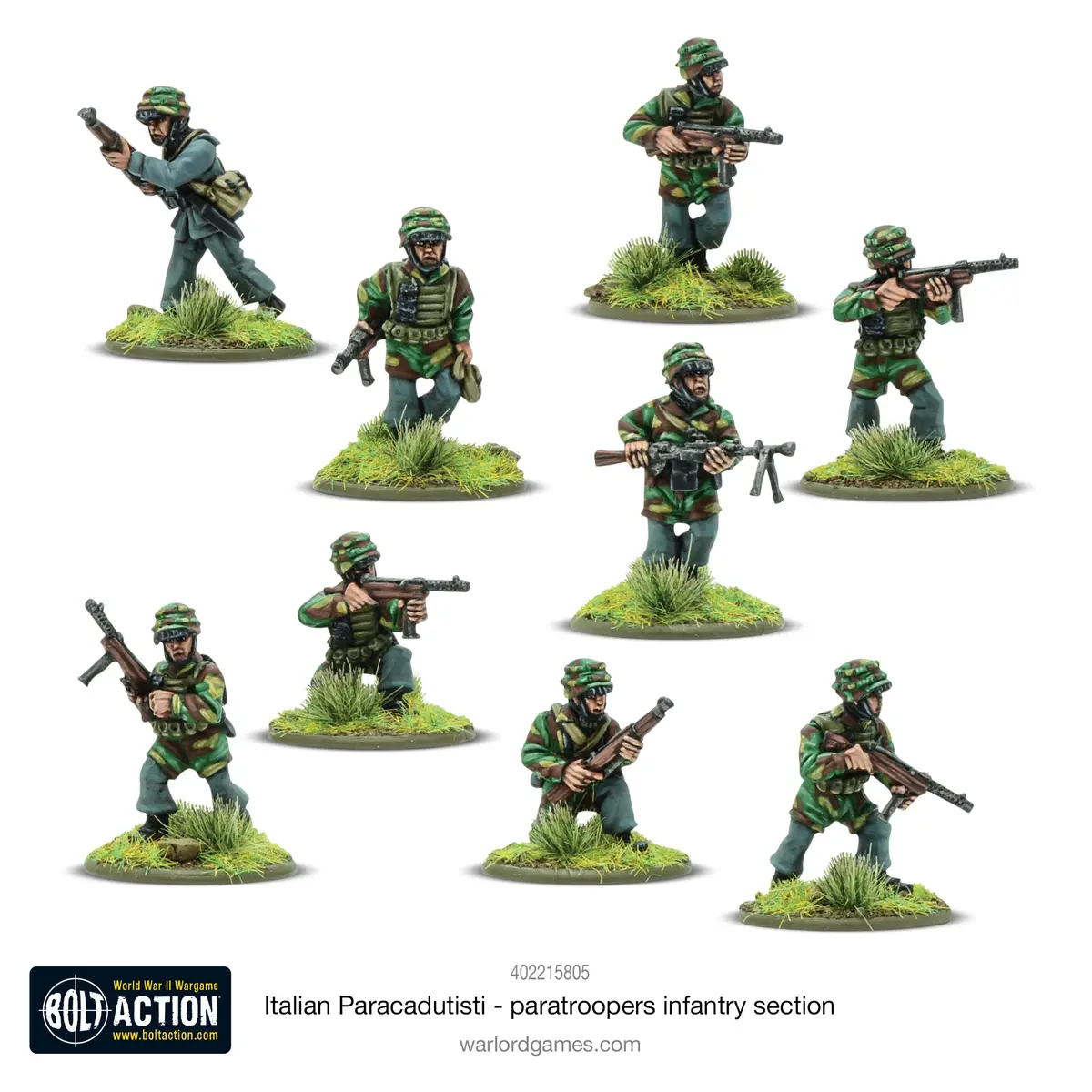Italian Paracadutisti Paratrooper Infantry Section 2