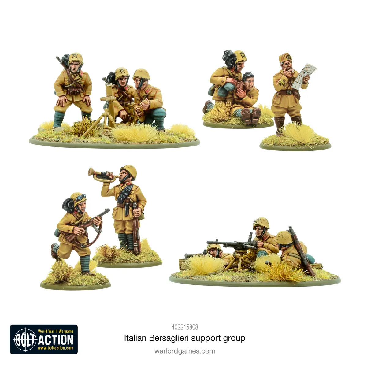 Bolt Action: Italian Bersaglieri Support Group 1