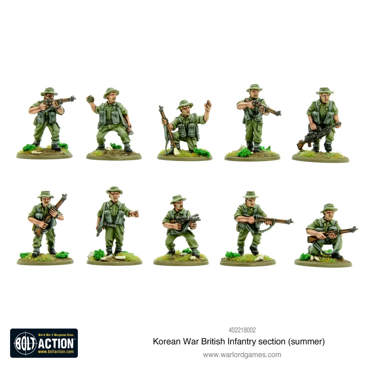 Korean War British Infantry Section (Summer) 1