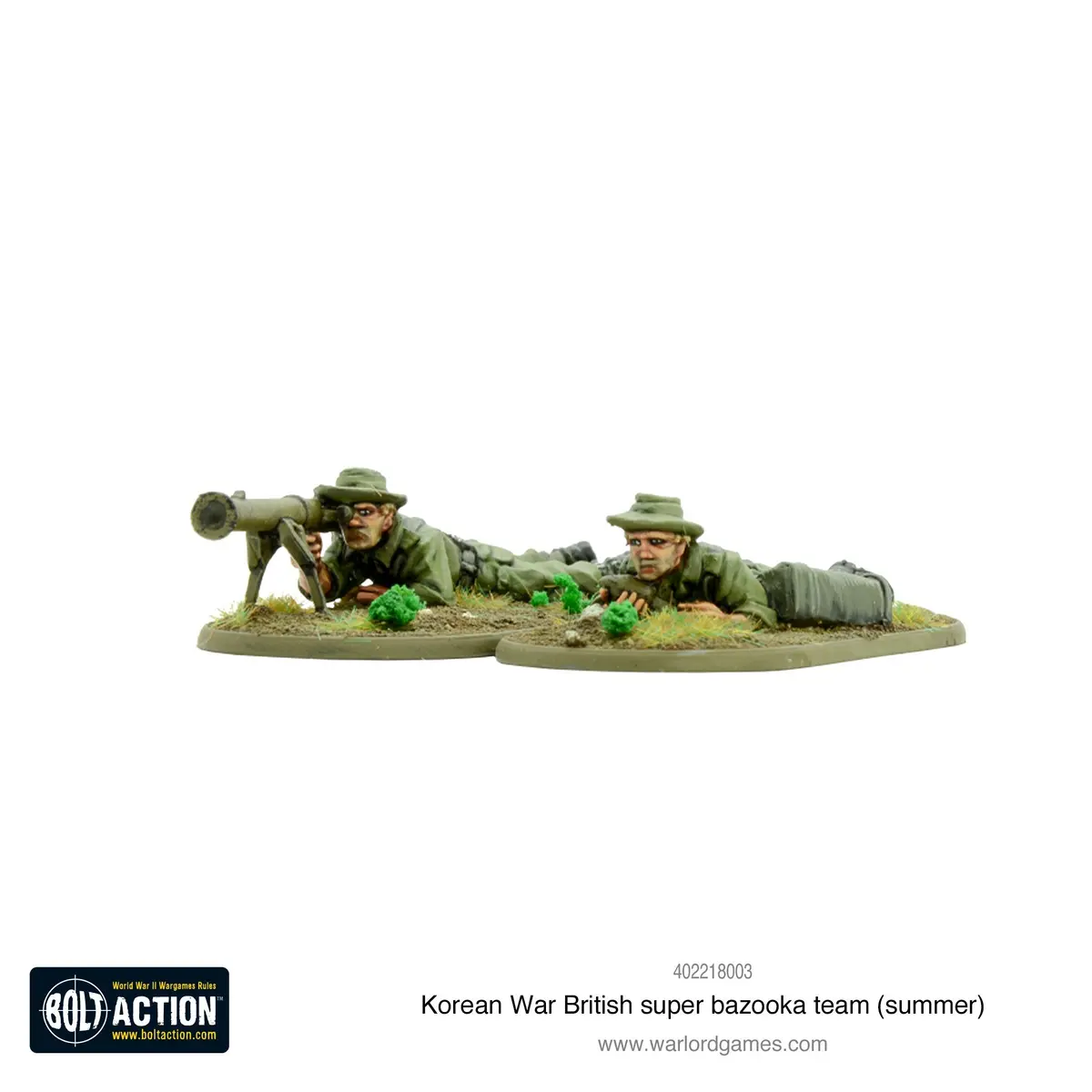 Korean War British Super Bazooka Team (Summer) 1