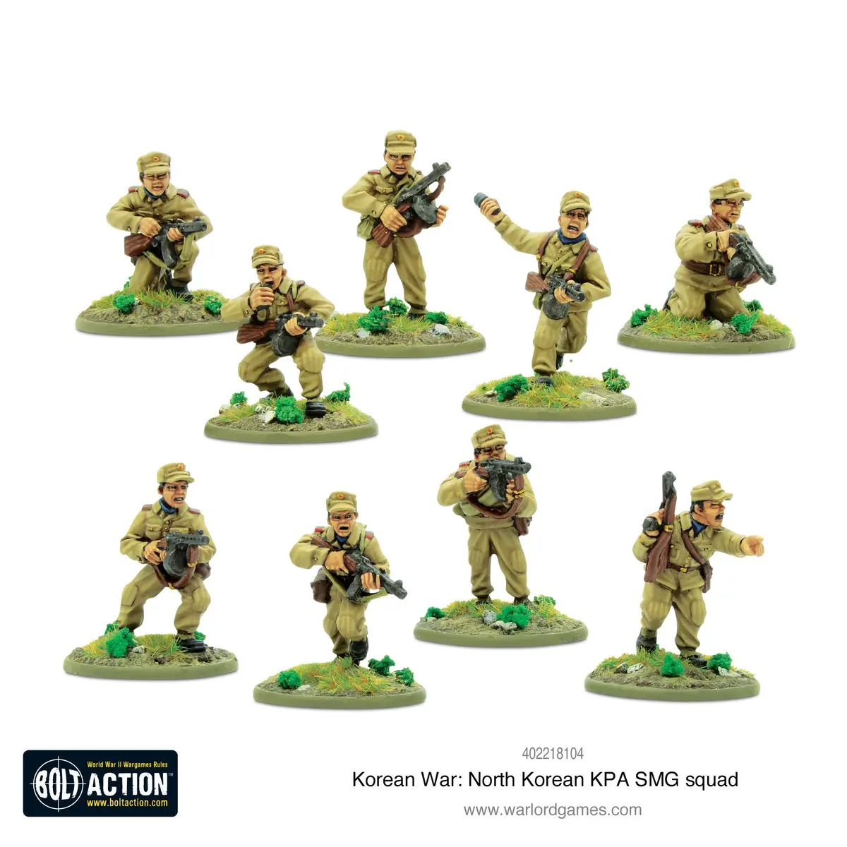 Korean War: North Korean Kpa Smg Squad 1