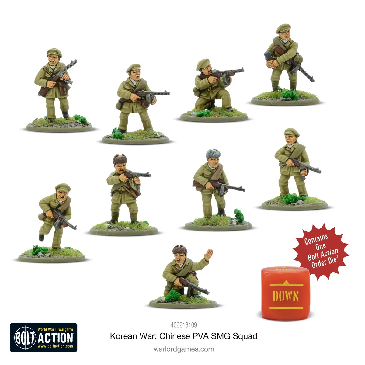 Korean War: Chinese Pva Smg Squad 1