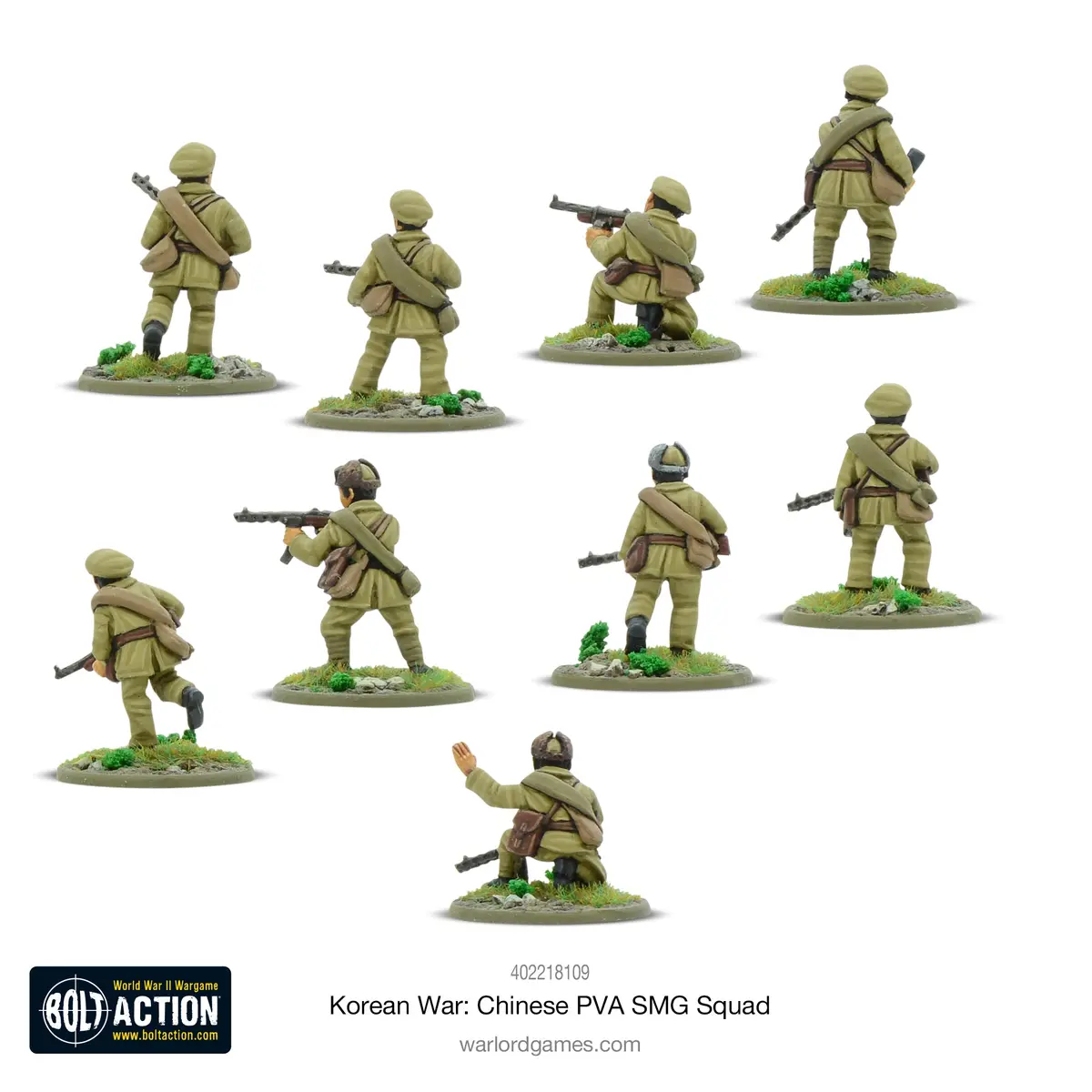 Korean War: Chinese Pva Smg Squad 2