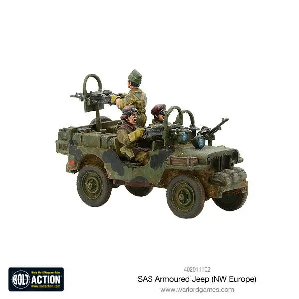 Sas Armoured Jeep (Nw Europe) 1