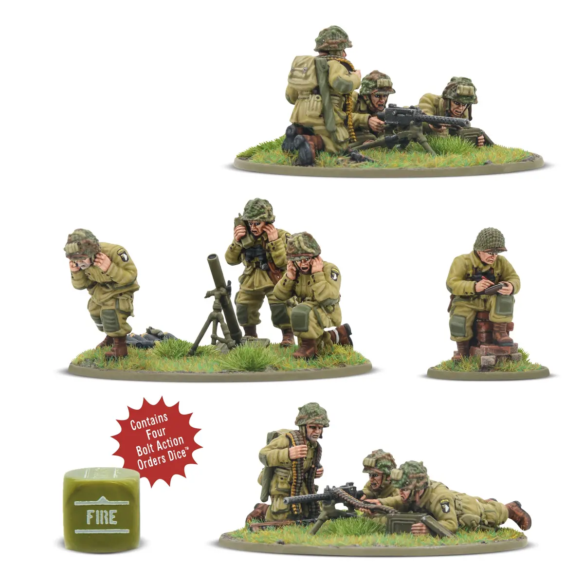 Us Airborne (D-Day) Heavy Weapons Platoon 1