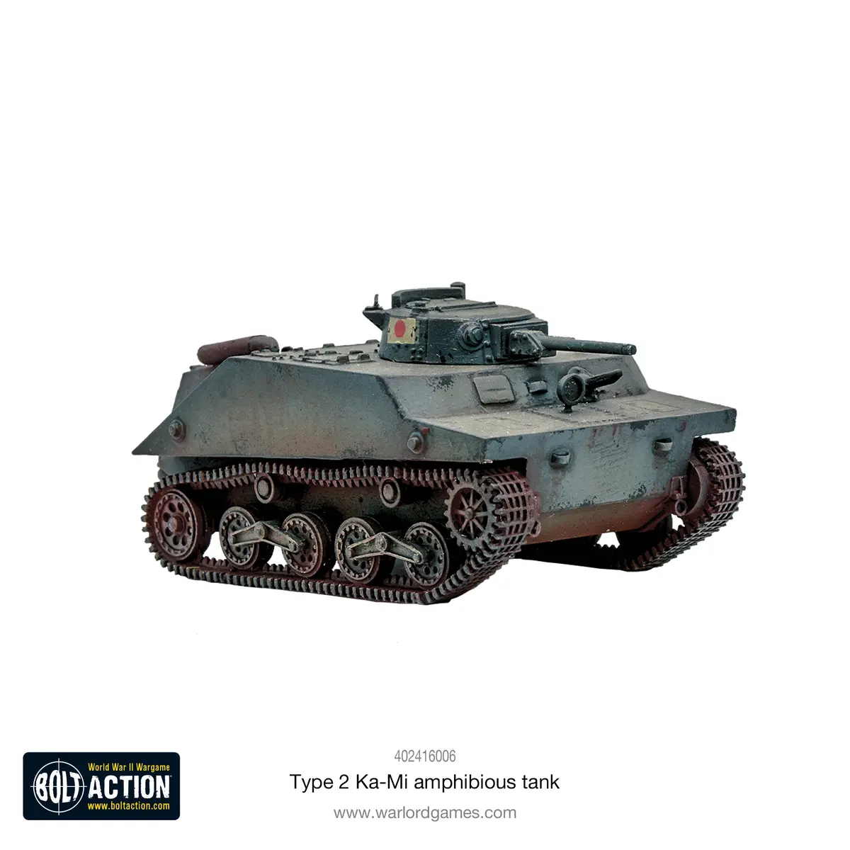 Japanese Type 2 Ka-Mi Amphibious Tank 1