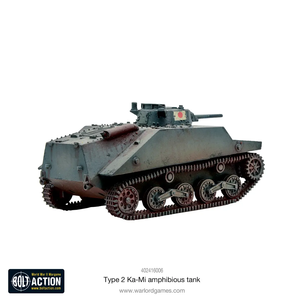 Japanese Type 2 Ka-Mi Amphibious Tank 2