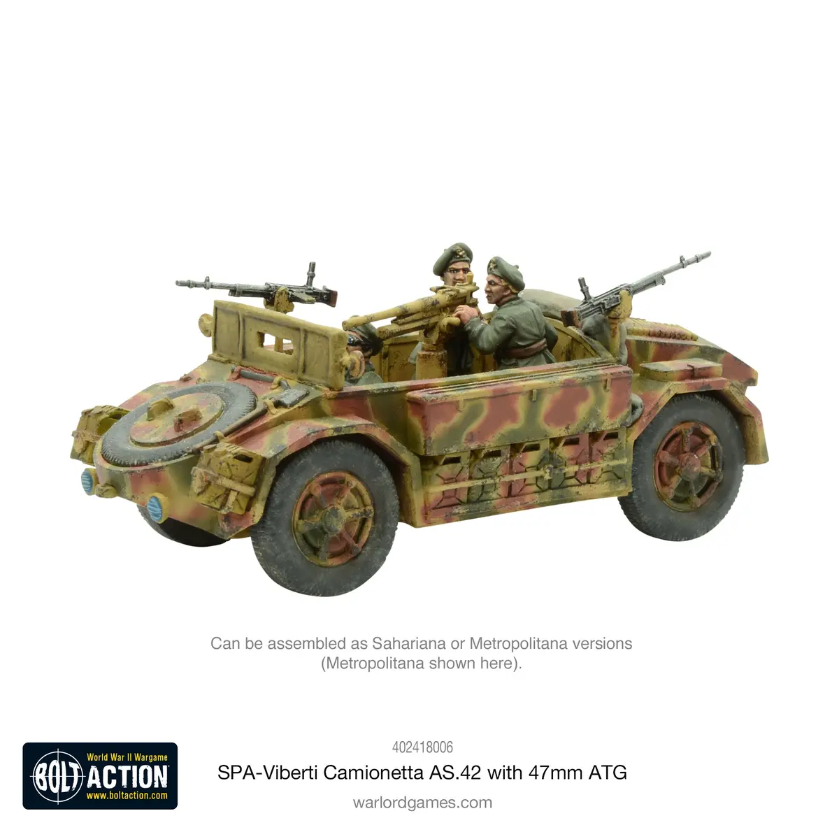 Spa-Viberti Camionetta As. 42 With 47Mm Atg 1