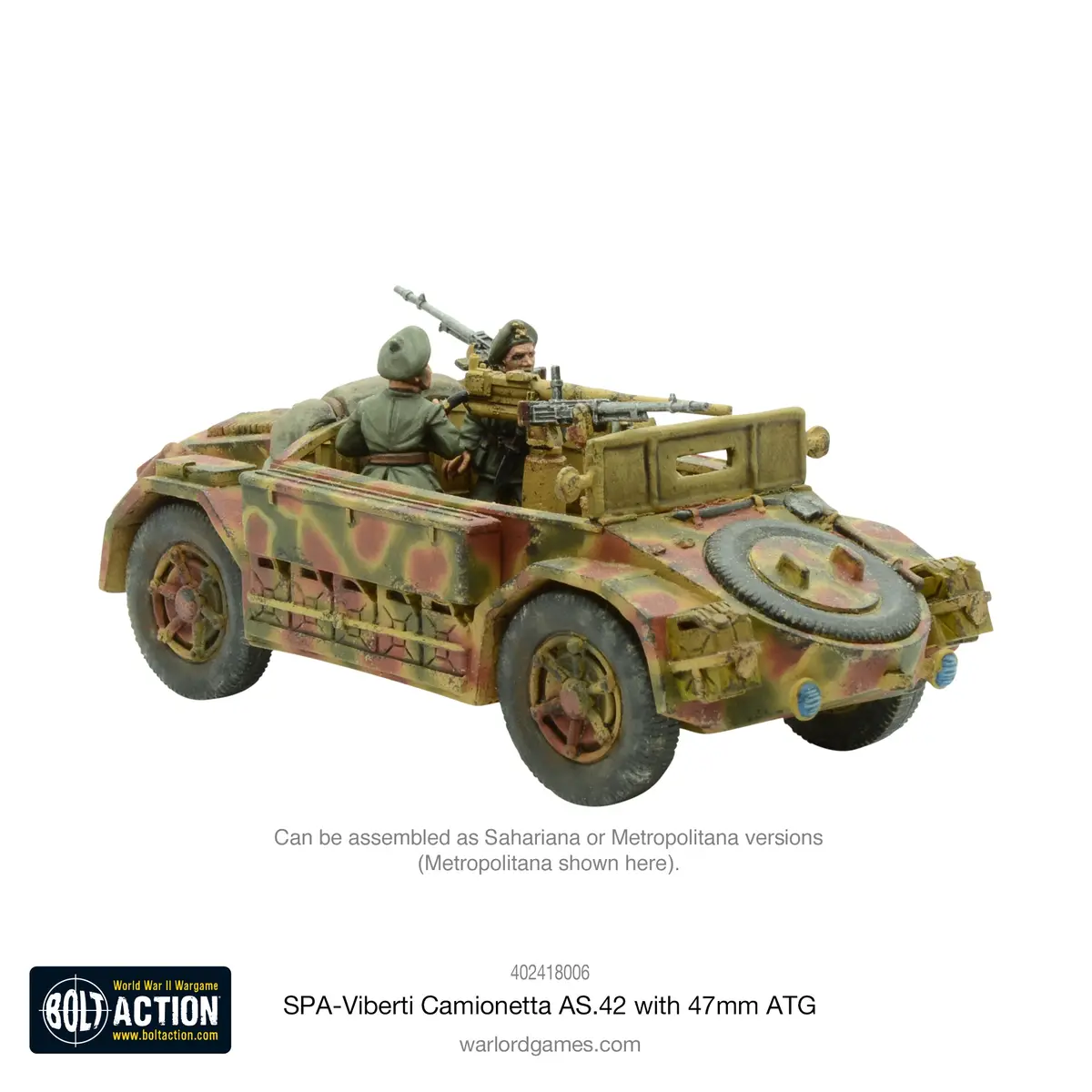 Spa-Viberti Camionetta As. 42 With 47Mm Atg 2