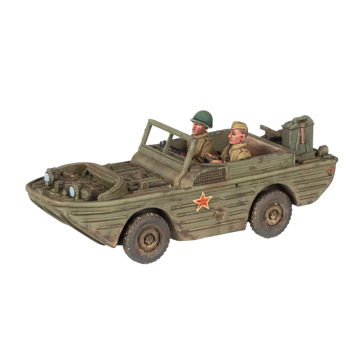 Ford Gpa Amphibious Jeep With Soviet Army Crew 1