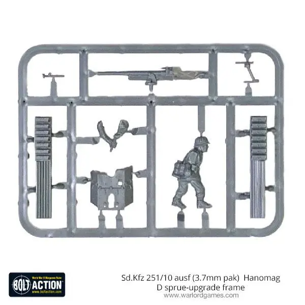 Sd.Kfz 251/10 Ausf (3.7Cm Pak) Hanomag D Sprue 1