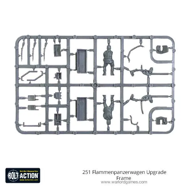 251 Flammenpanzerwagen Upgrade Sprue 1