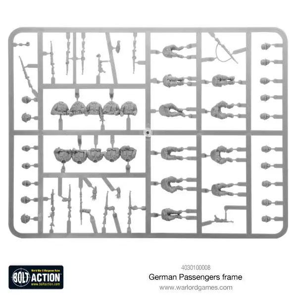 German Passengers Sprue 1