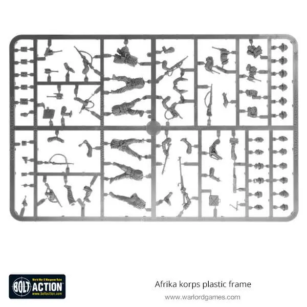 Afrika Korps Sprue 1