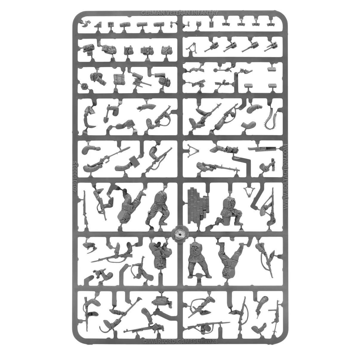 German Veteran Infantry Sprue 1