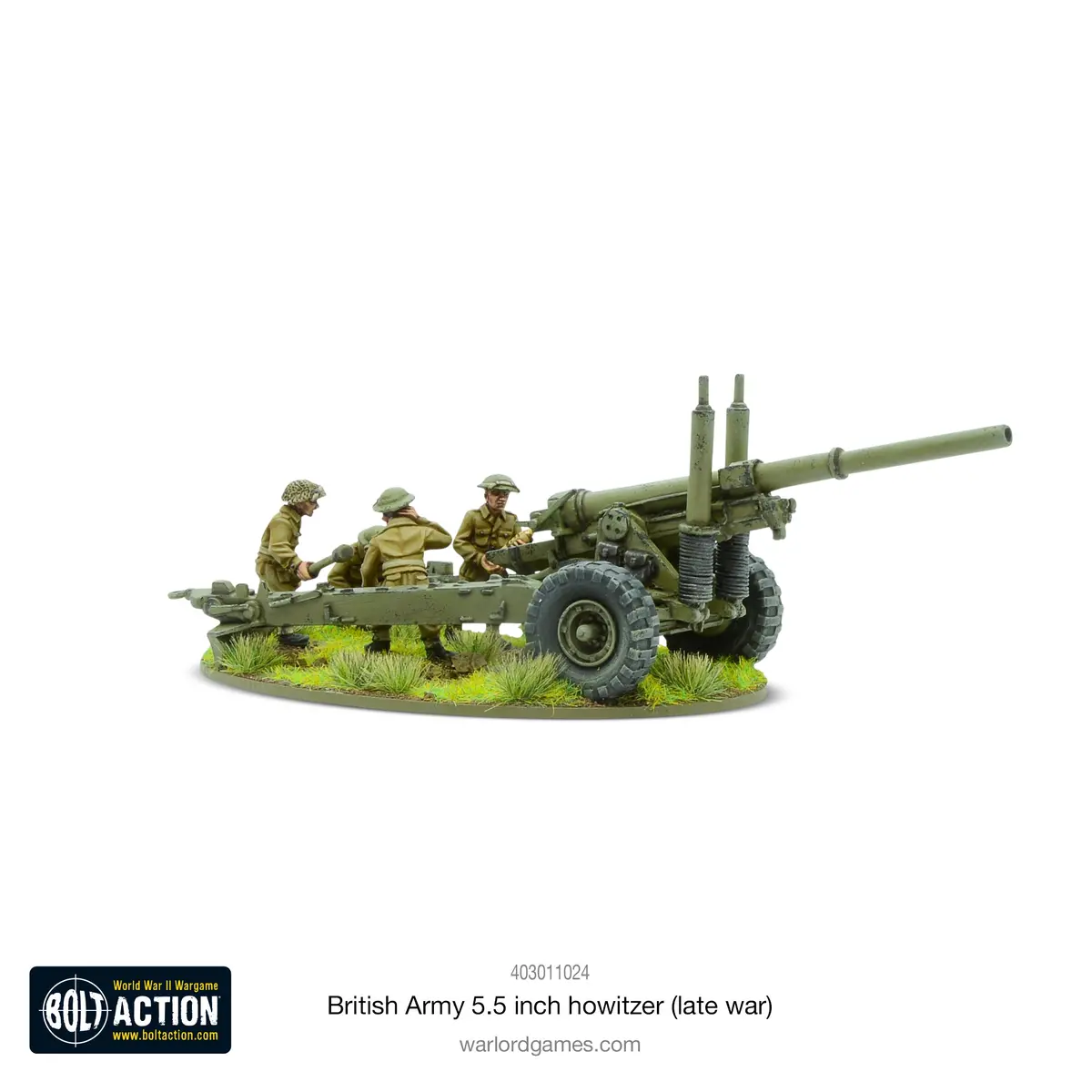 British Army 5.5 Inch Howitzer (Late War) 1