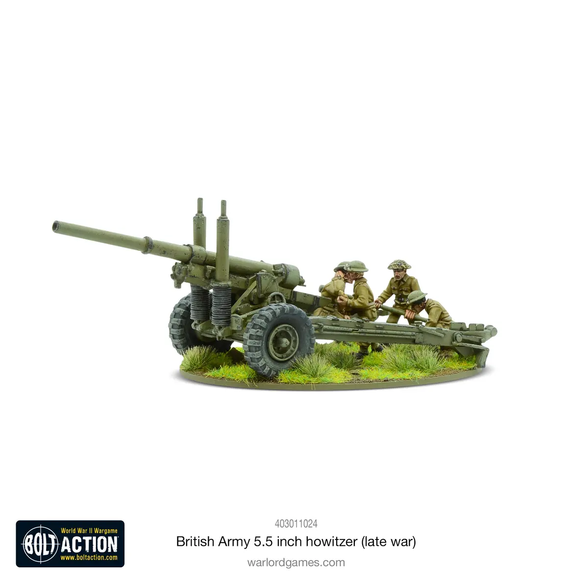 British Army 5.5 Inch Howitzer (Late War) 2