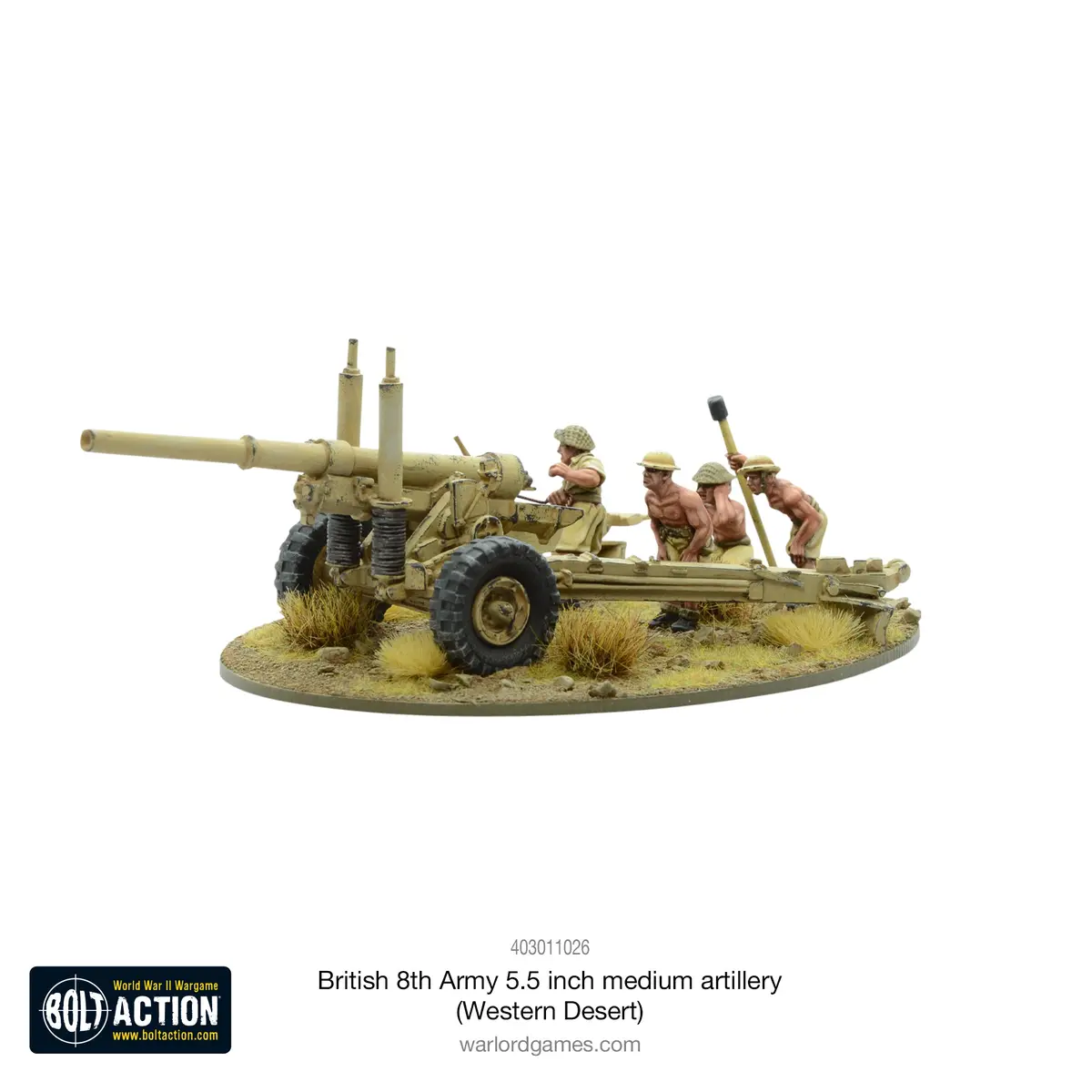 British 8Th Army 5.5 Inch Medium Artillery (Western Desert) 1