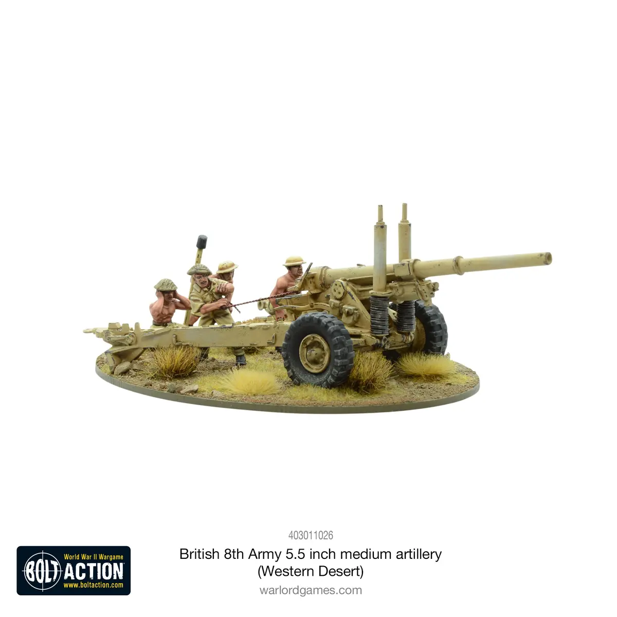 British 8Th Army 5.5 Inch Medium Artillery (Western Desert) 2