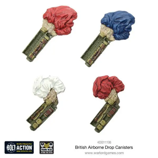 British Airborne Drop Canisters 1