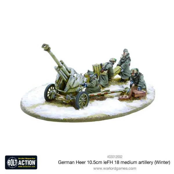 German Heer 10.5Cm Lefh 18 Medium Artillery (Winter) 1