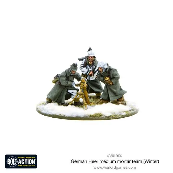 German Heer Medium Mortar Team (Winter) 1