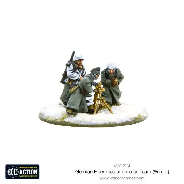 German Heer Medium Mortar Team (Winter) 2