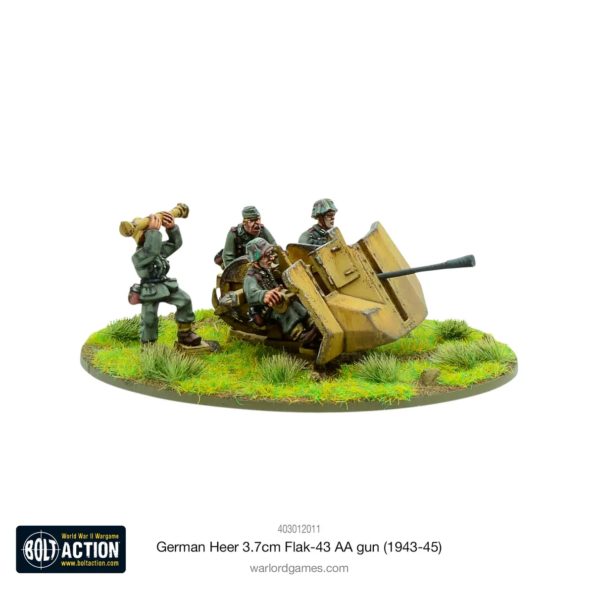 German Heer 3.7Cm Flak-43 Aa Gun (1943-45) 1