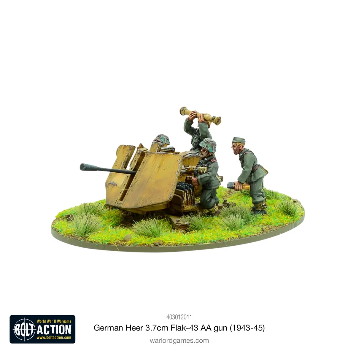 German Heer 3.7Cm Flak-43 Aa Gun (1943-45) 2