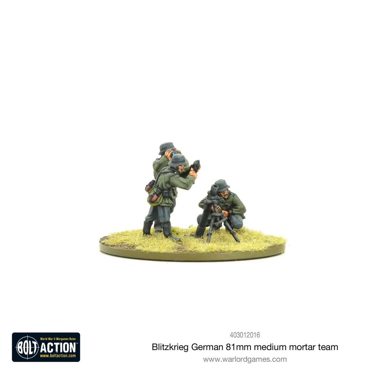 Blitzkrieg German Medium Mortar Team (1939-42) 2